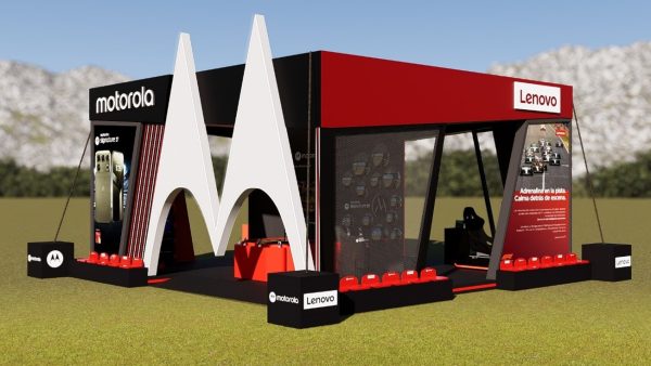 booth motorola F1